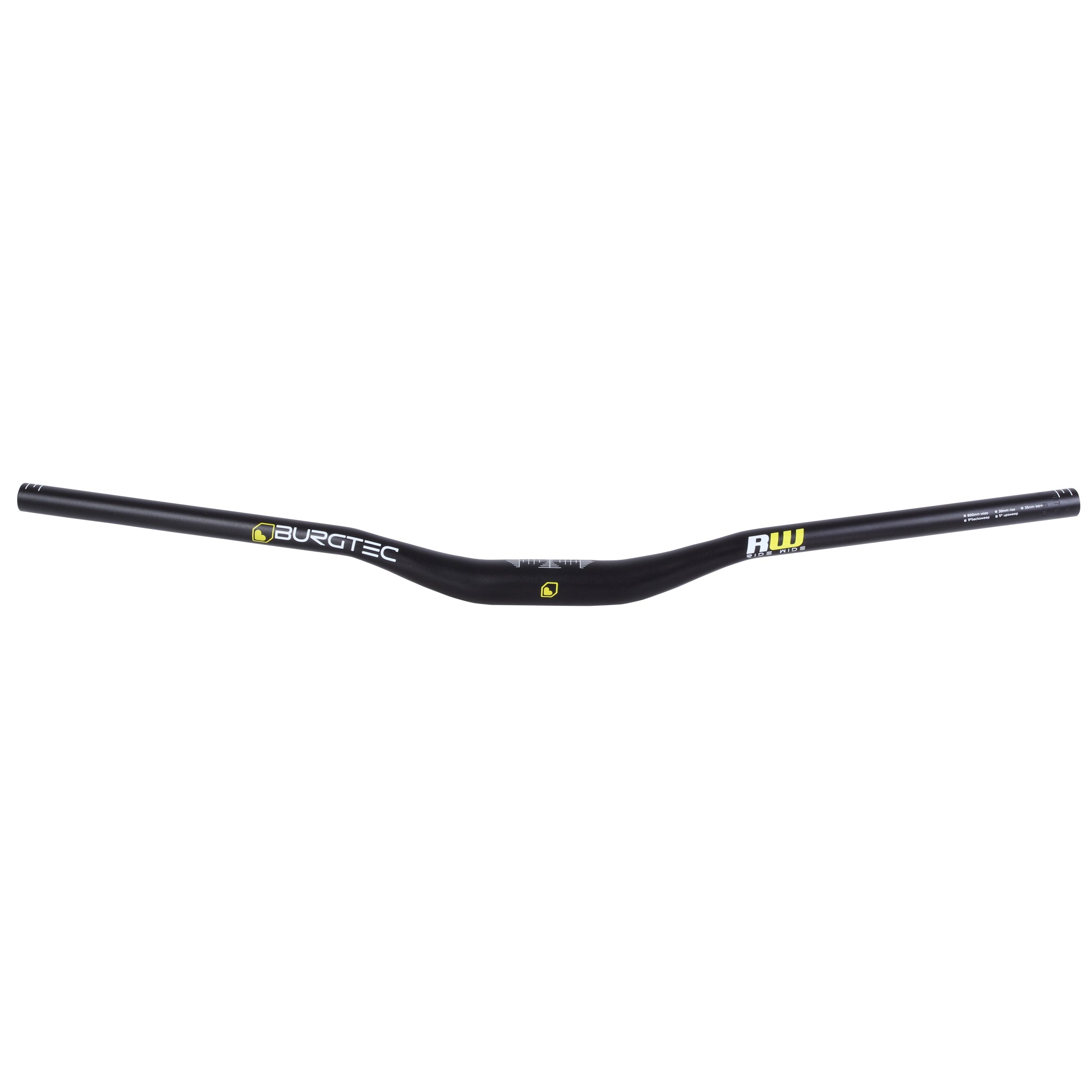 Burgtec Ride Wide Enduro Riser Bar (35) 30mm/800mm - Black