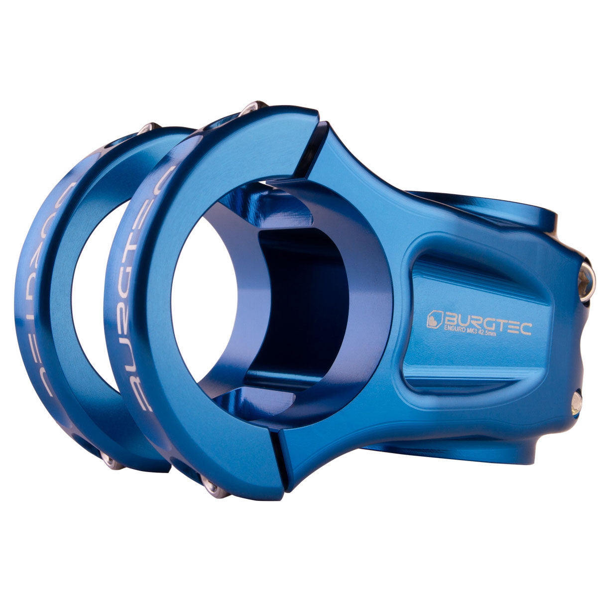 Burgtec Enduro MK3 Stem (35.0) 0d x 42.5mm - Deep Blue