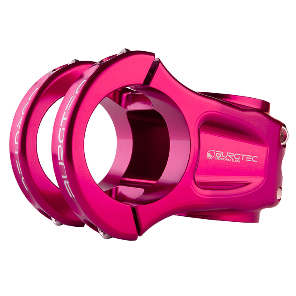 Burgtec Enduro MK3 Stem (35.0) 0dx42.5mm - Toxic Barbie Pink