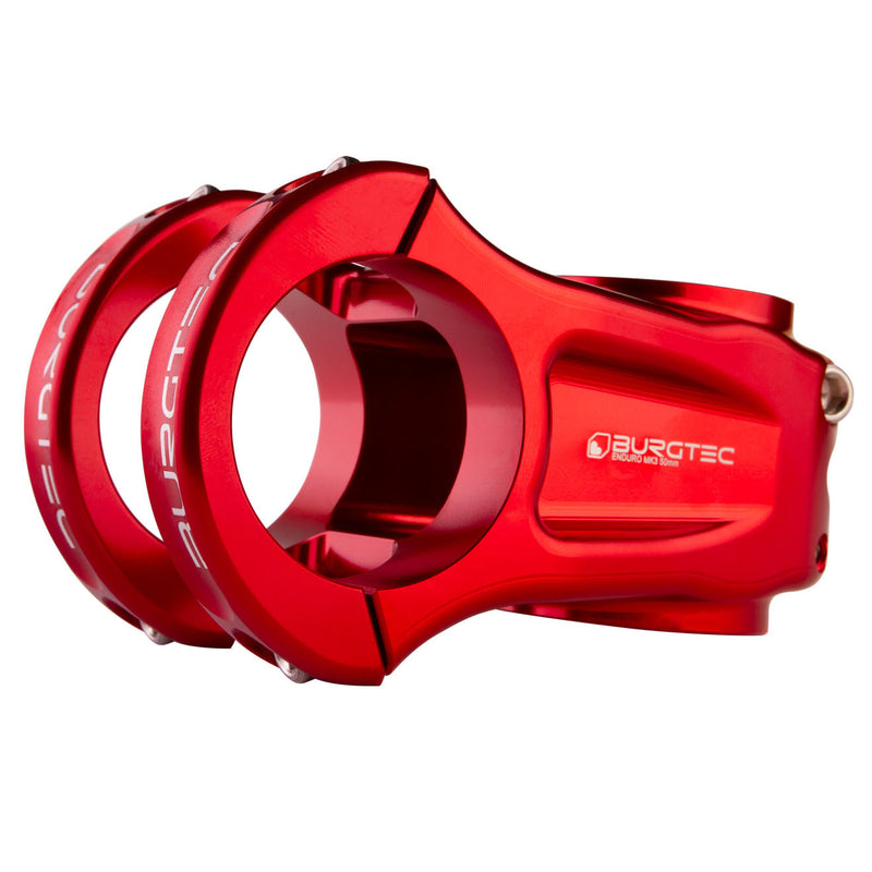 Burgtec Enduro MK3 Stem (35.0) 0d x 50mm - Race Red