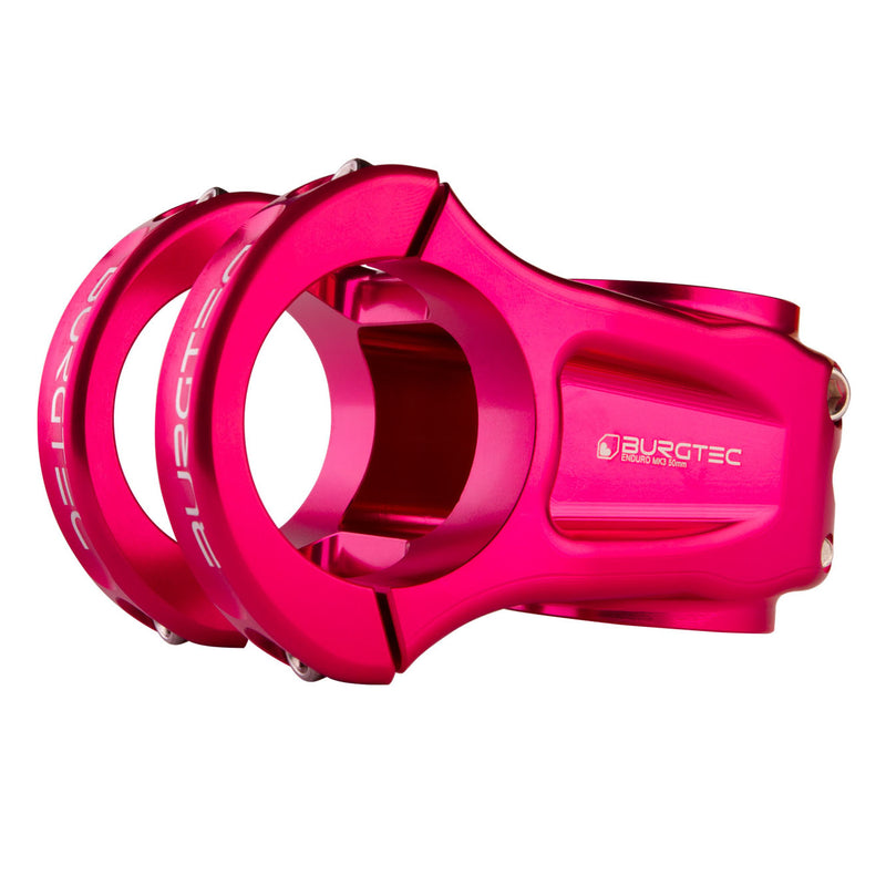 Burgtec Enduro MK3 Stem (35.0) 0d x 50mm - Toxic Barbie Pink