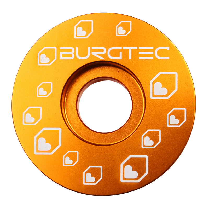 Burgtec Top Cap - Iron Bro Orange