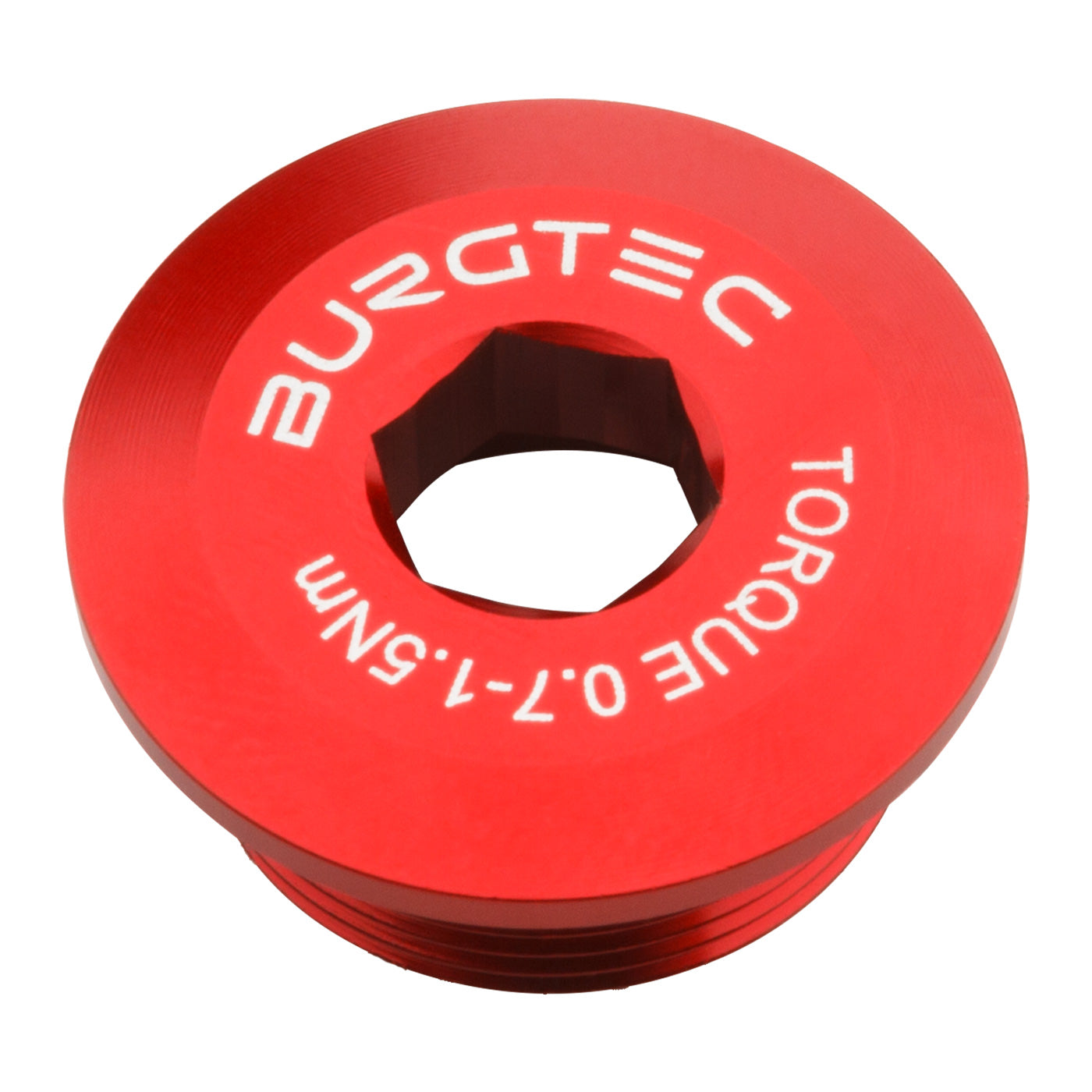 Burgtec Shimano Crank Bolt - Race Red