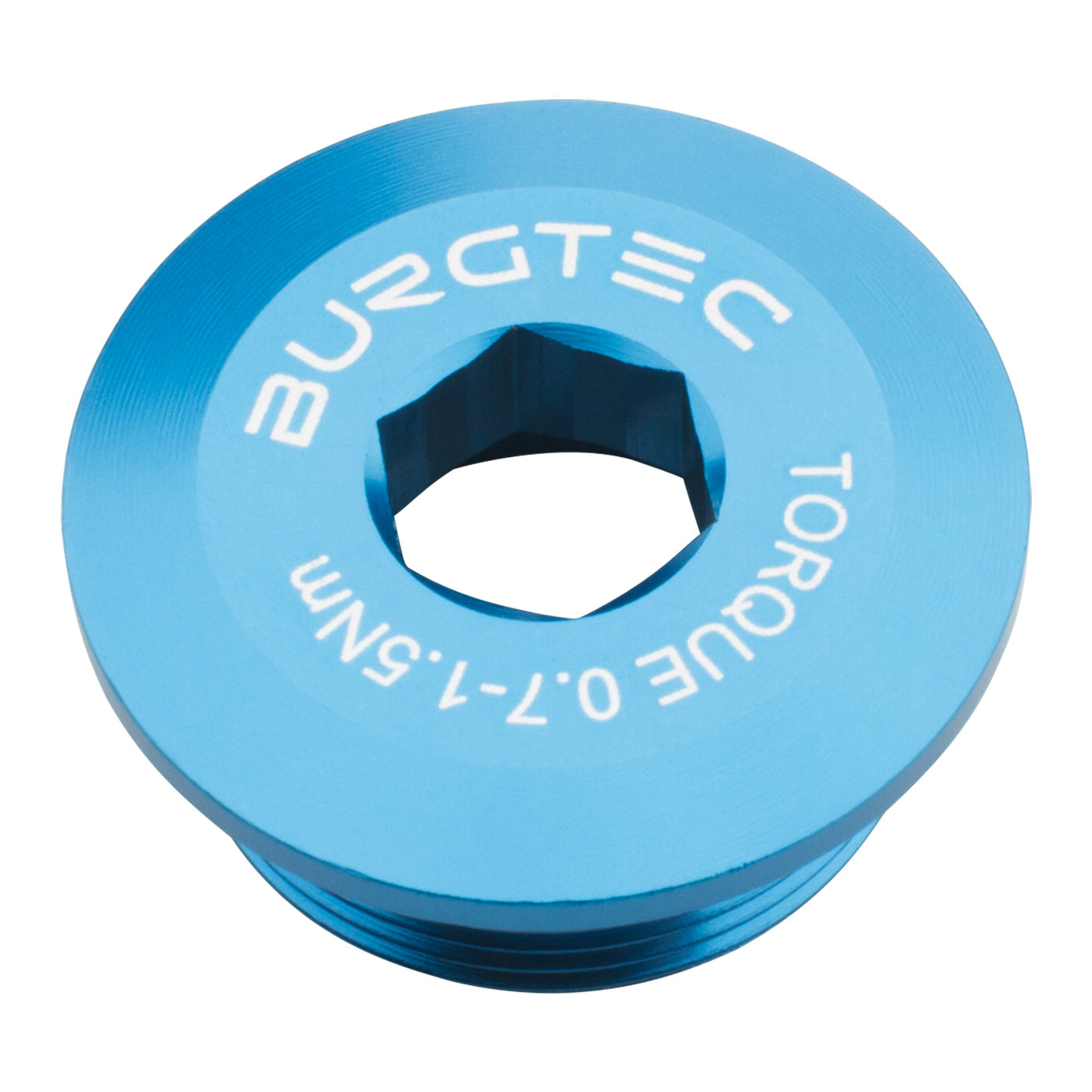 Burgtec Shimano Crank Bolt - Deep Blue