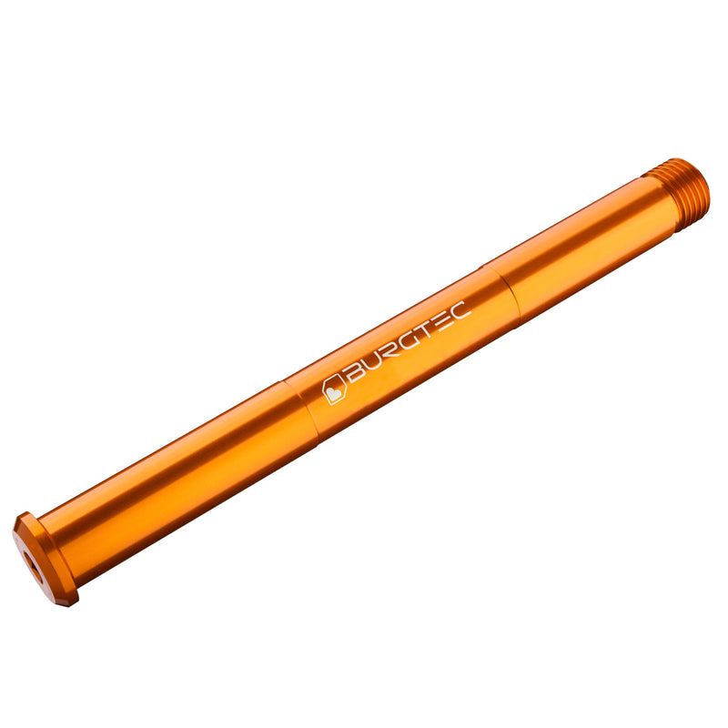 Burgtec RockShox Fork Axle 15x110mm - Iron Bro Orange