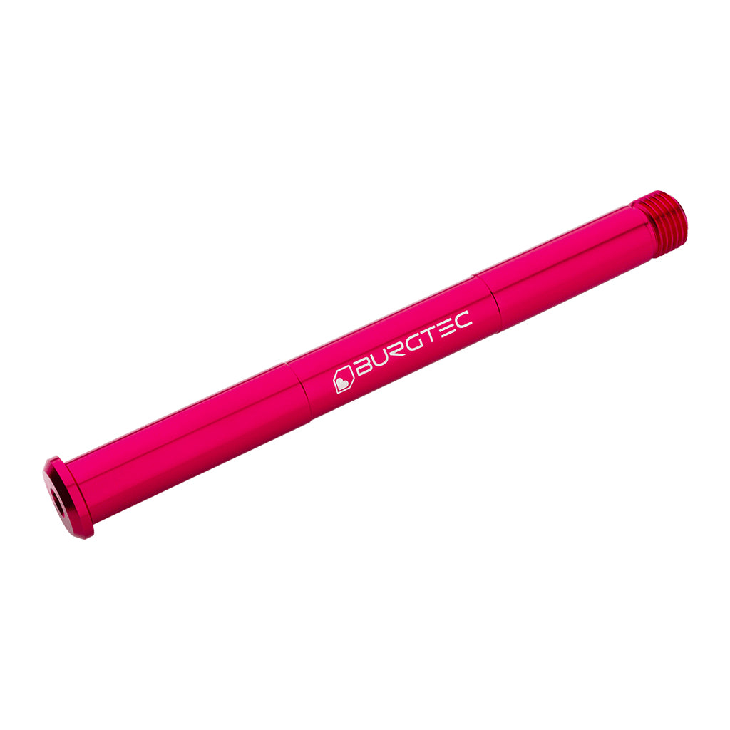 Burgtec RockShox Fork Axle 15x110mm - Toxic Barbie Pink