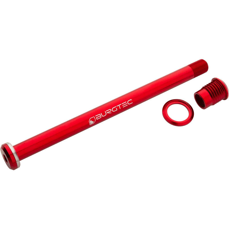 Burgtec Santa Cruz Rear Axle 12x173.7mm - Race Red