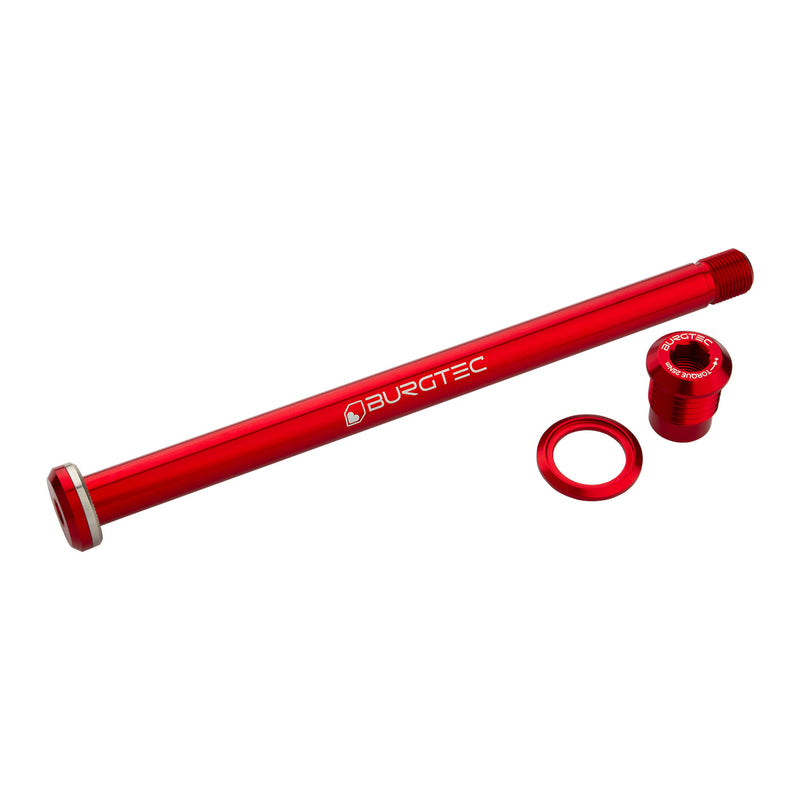 Burgtec Yeti Boost Rear Axle 12x174mm - Race Red