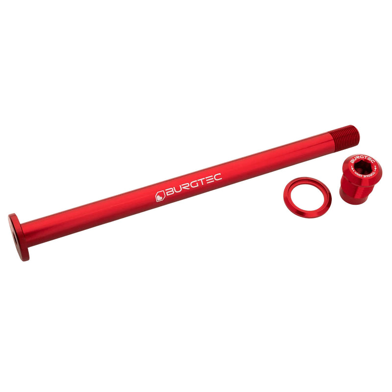 Burgtec Evil 183.5mm UDH Rear Axle - Race Red