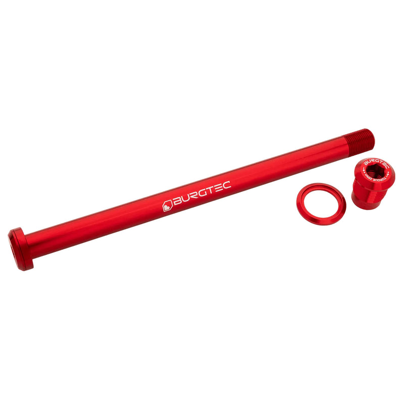 Burgtec Pivot 185.3mm UDH Rear Axle - Race Red