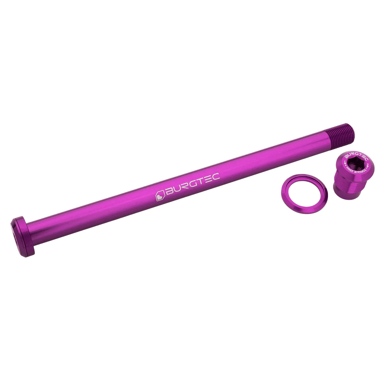 Burgtec Pivot 185.3mm UDH Rear Axle - Purple Rain