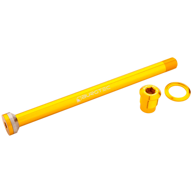 Burgtec Transition 175mm UDH Rear Axle - Burgtec Bullion Gold