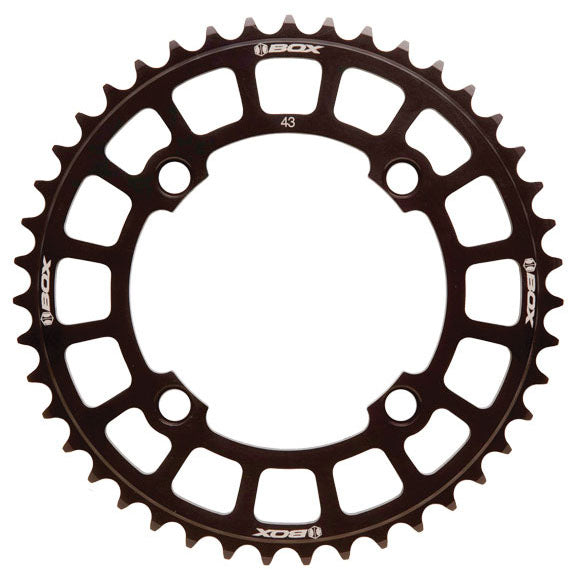 BOX Cosine Chainring 104BCD x 38t - Black