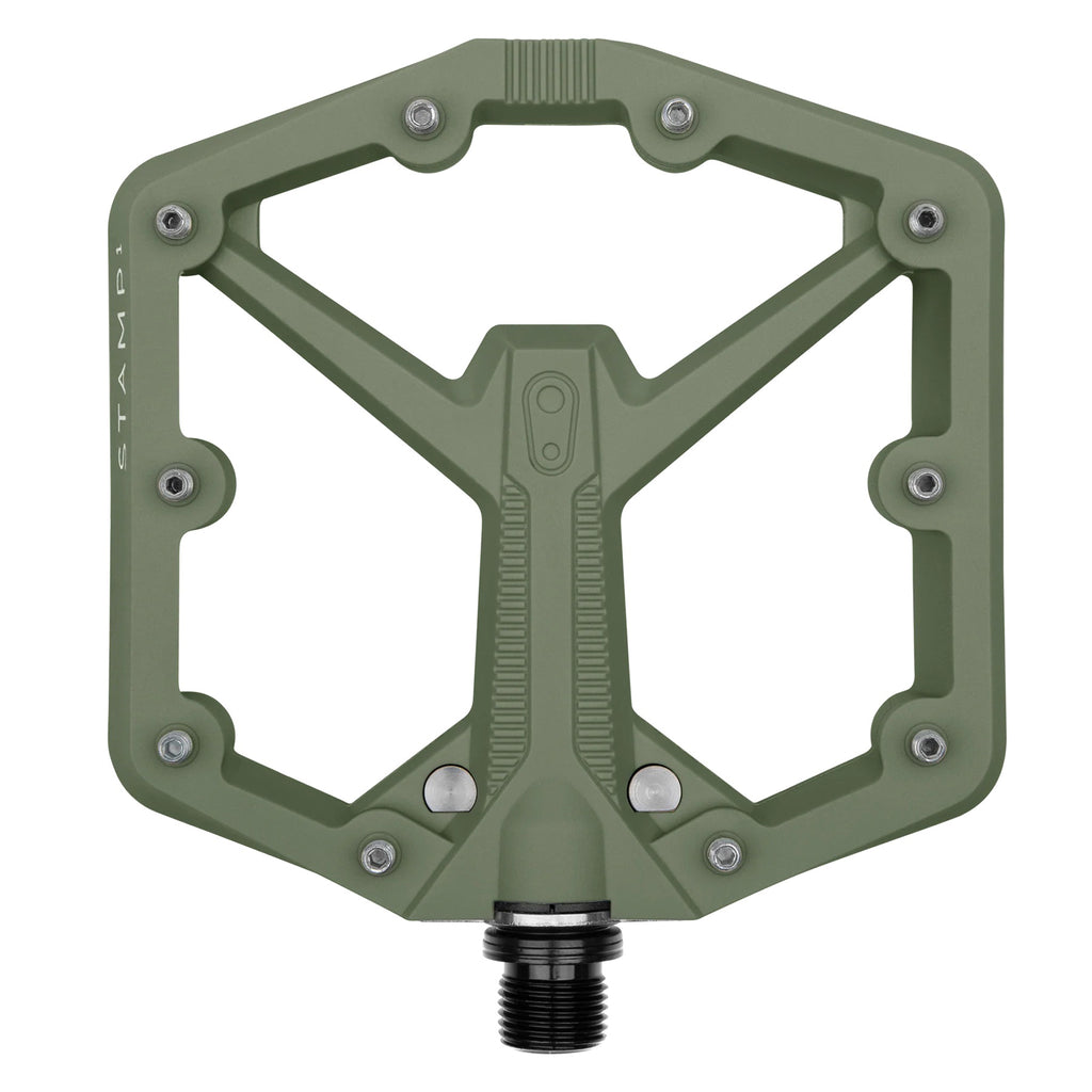 Crankbrothers Stamp 1 Gen 2 Large Platform Pedals Green