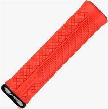 Ibis Charger Lizard Skin Lock-On Grips - Orange - Open Box, New