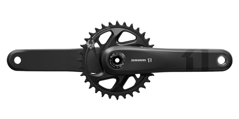 SRAM X1 Eagle Carbon Boost 55mm Crankset - 170mm, 12-Speed, 34t, Direct Mount, DUB Wide Spindle Interface, Black - Open Box, New