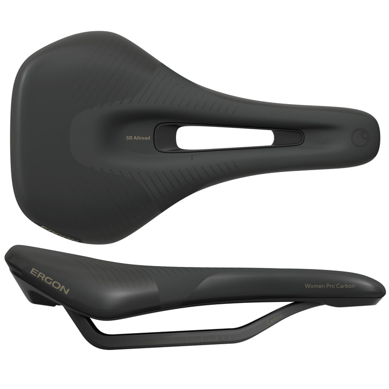 Ergon SR Allroad Pro Carbon Womens Saddle M/L Black