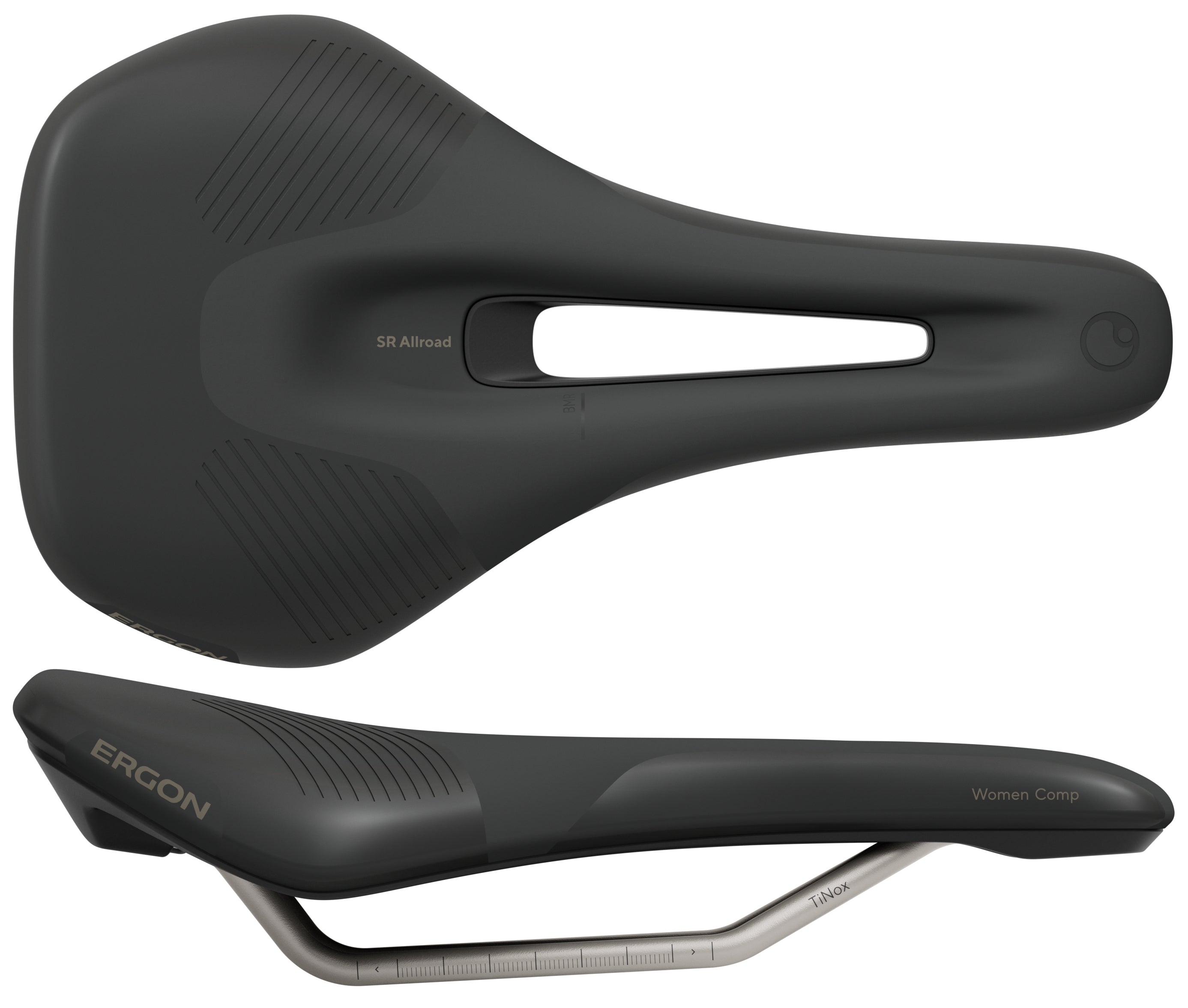 Ergon SR Allroad Comp Womens Saddle S/M Black