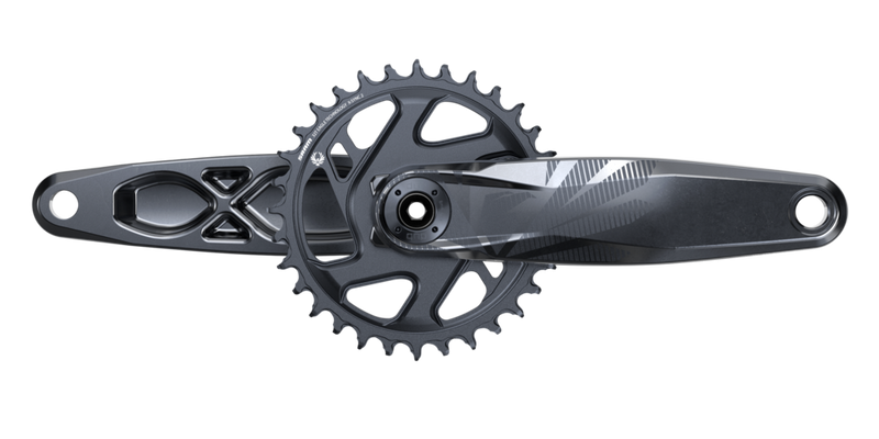 SRAM X1 Alloy 7K Eagle Boost Crankset (same as GX) - 175mm, 12-Speed, 34t, Direct Mount, DUB Spindle Interface, Lunar - Open Box, New