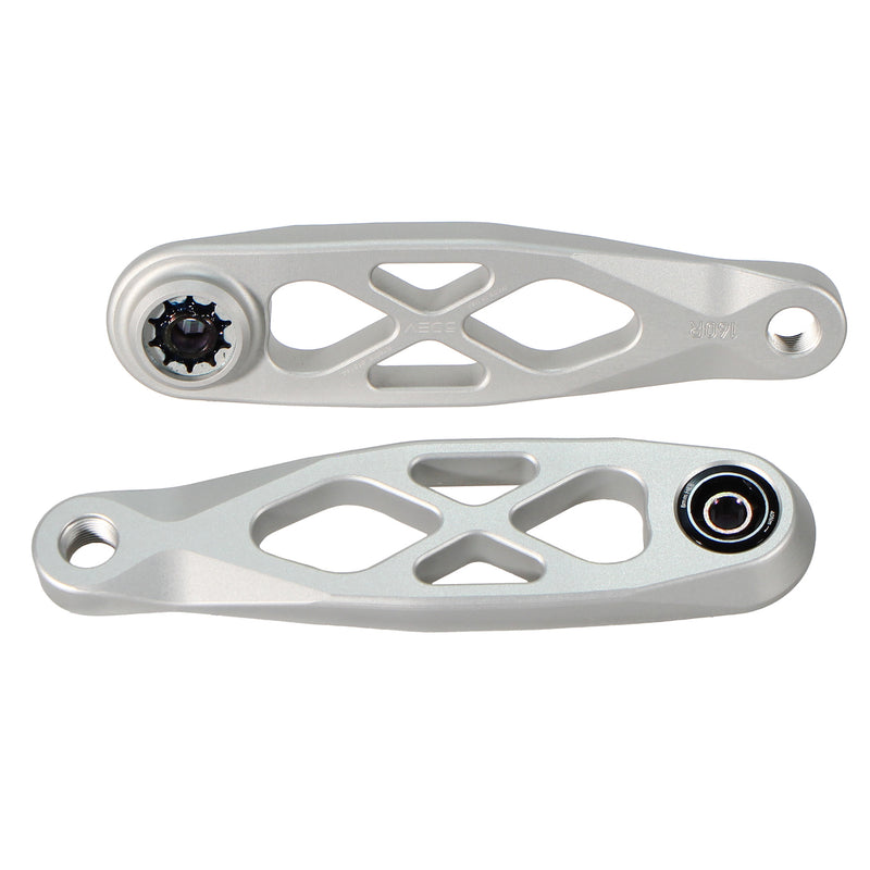 5Dev R-Spec eCranks ISIS Spline Drive 160mm  - Silver