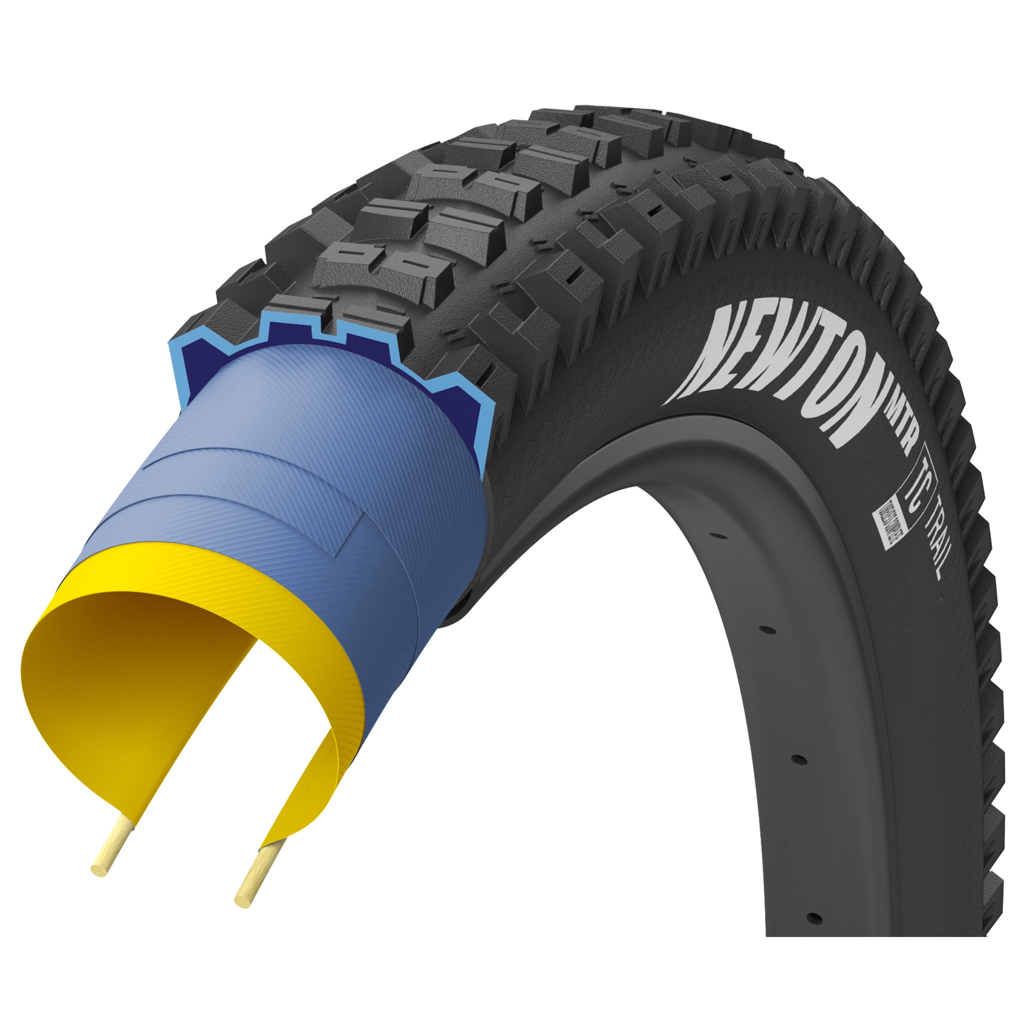 Goodyear Newton MTR Trail Tubeless 29x2.4" Black