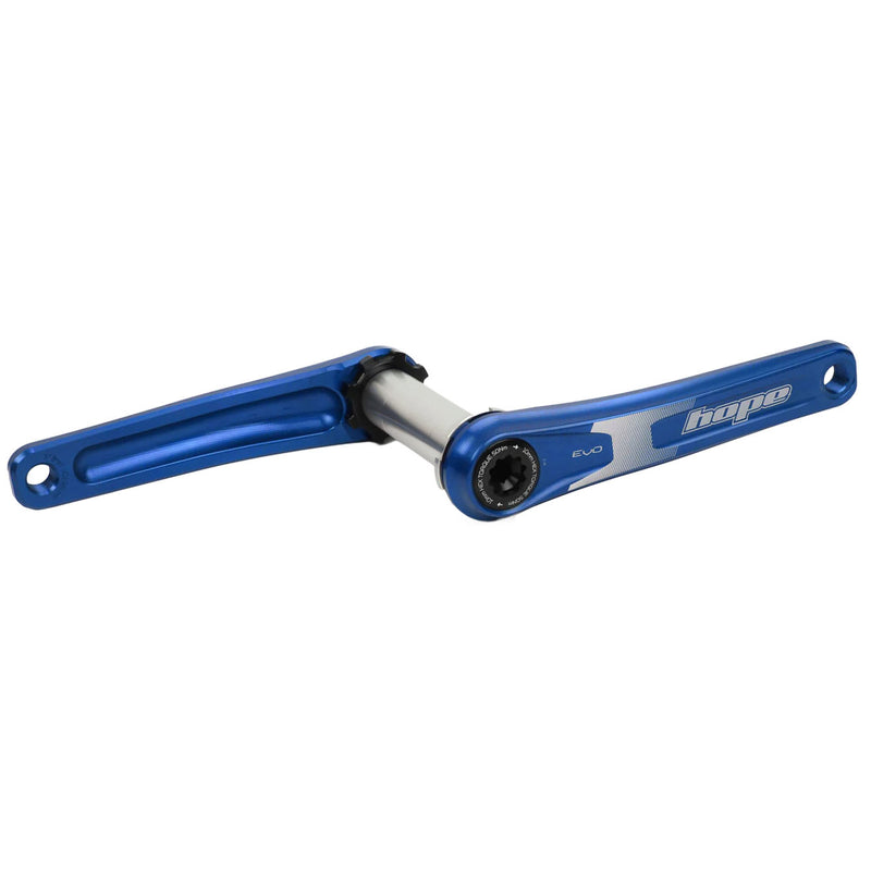 Hope Evo Crankset No Spider(68/73mm) 155mm Blue