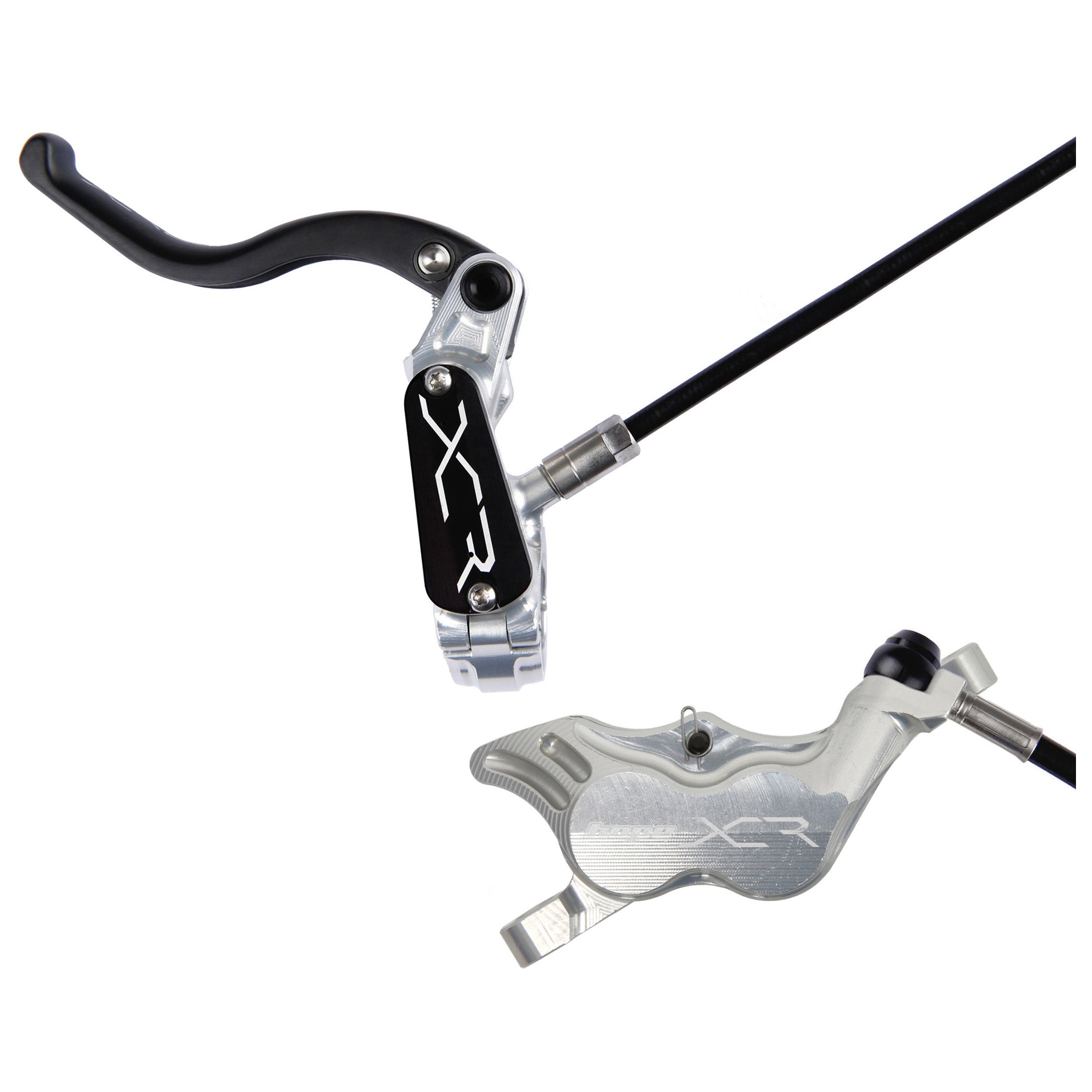 Hope XCR Pro E4 Disc Brake Left/Front 74mm Silver