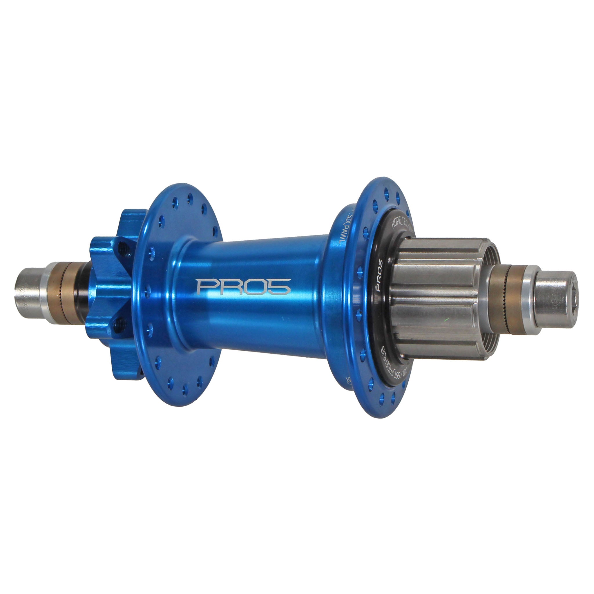 Hope Pro5 Singlespeed Disc R B-O Hub 135x32h Blue