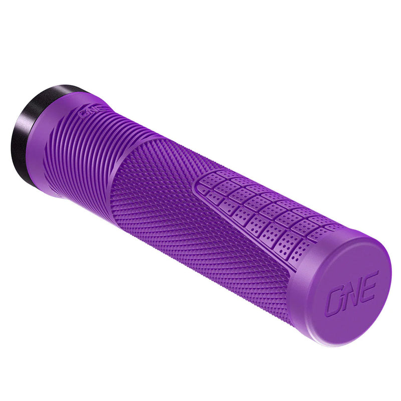 OneUp Components Thin Lock-On Grips Purple