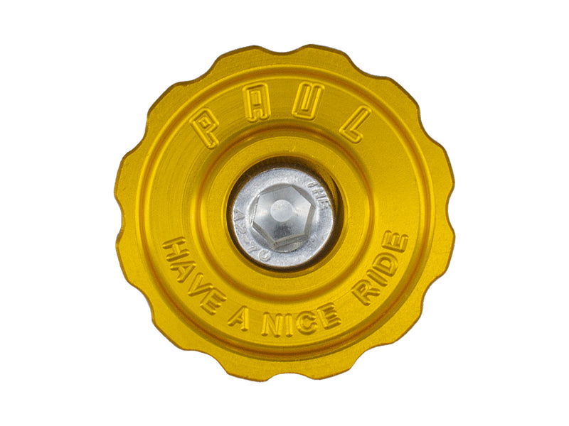 Paul Components Aluminum Top Cap Gold