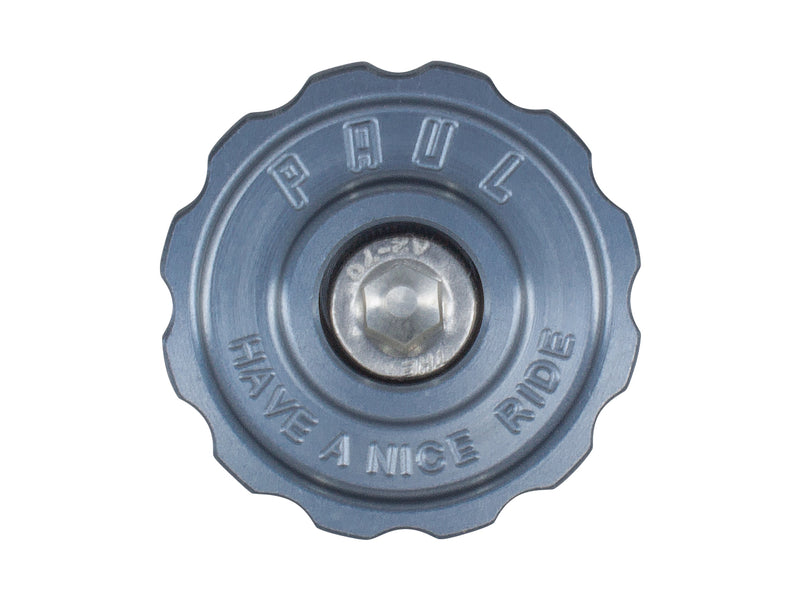 Paul Components Aluminum Top Cap Pewter