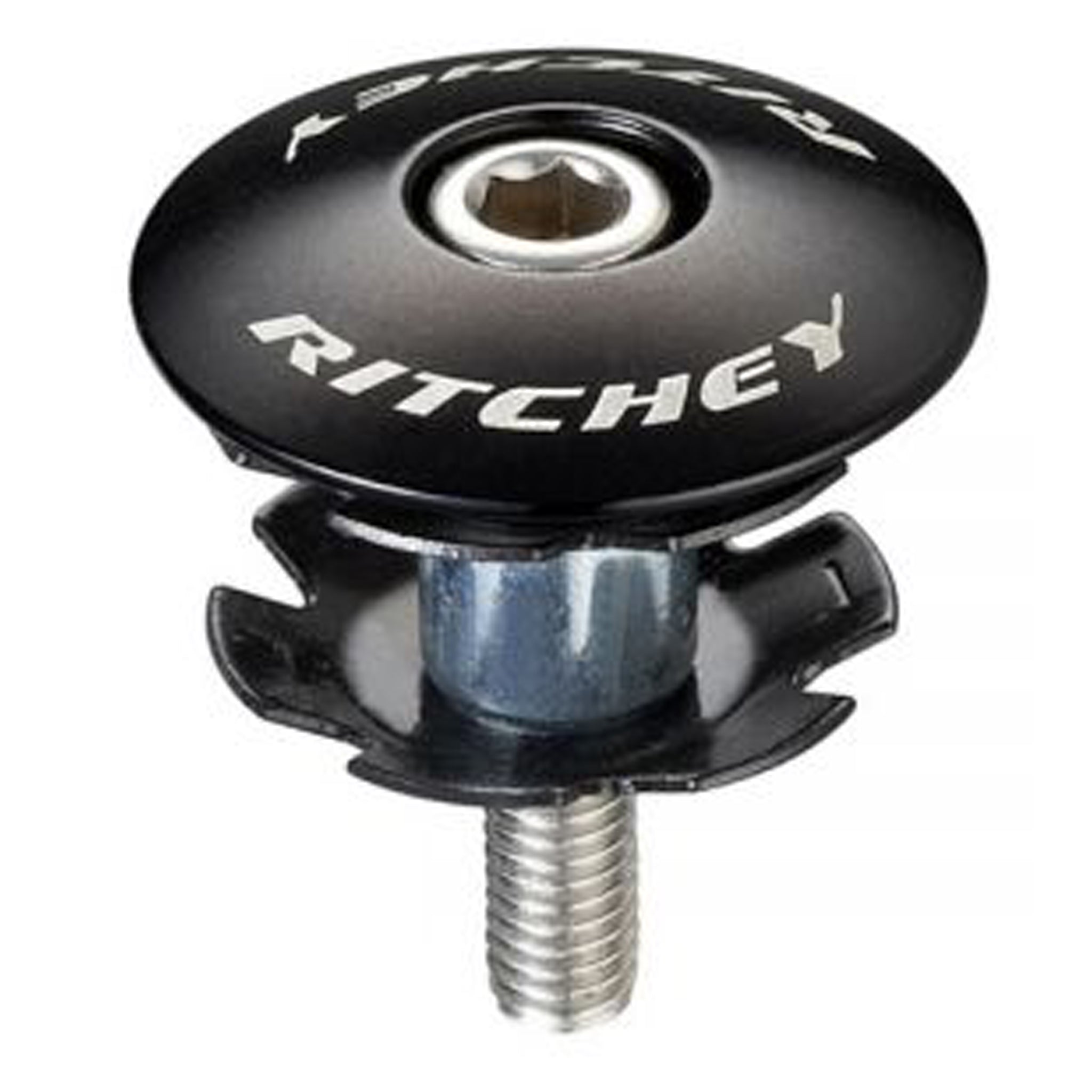 Ritchey Headset Top Cap With Bolt WCS Black 1-1/4"