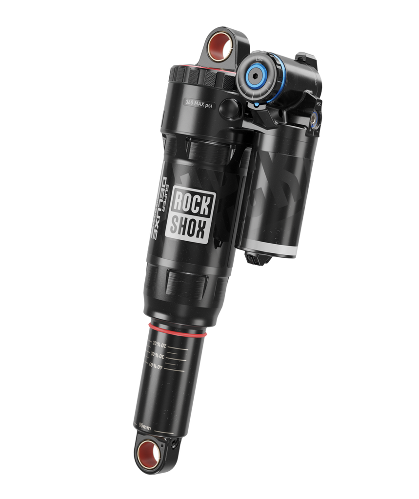 RockShox Super Deluxe Ultimate RC2T Rear Shock - 190 x 40 mm, Linear Air, 0 Neg/2 Pos Token, Reb 55 / Comp 30, L/O4, Standard, C2