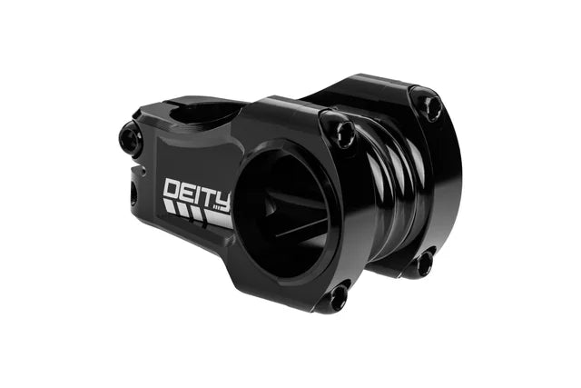 DEITY Copperhead Stem - 42mm, 31.8 Clamp, +/-0, 1 1/8", Aluminum, Black