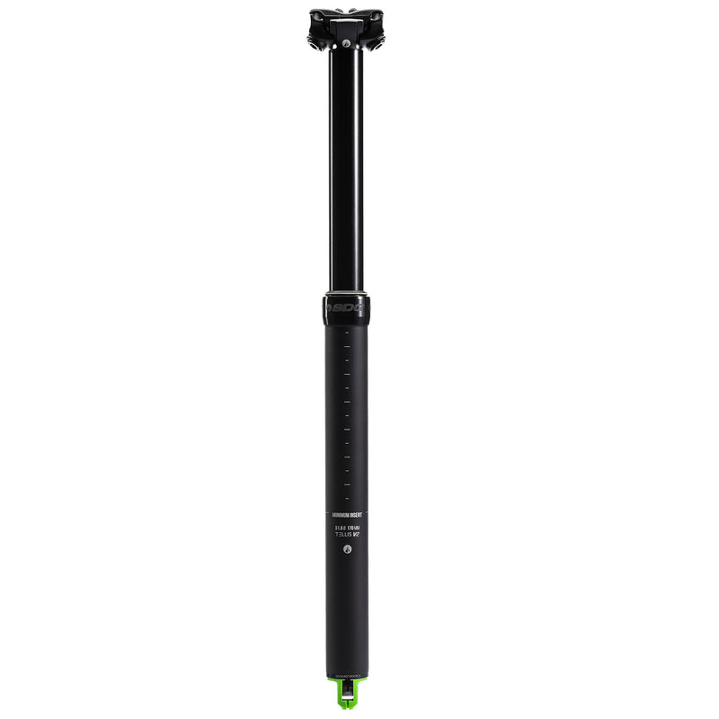 SDG Tellis V2 Dropper Seatpost (170mm) 34.9mm Black