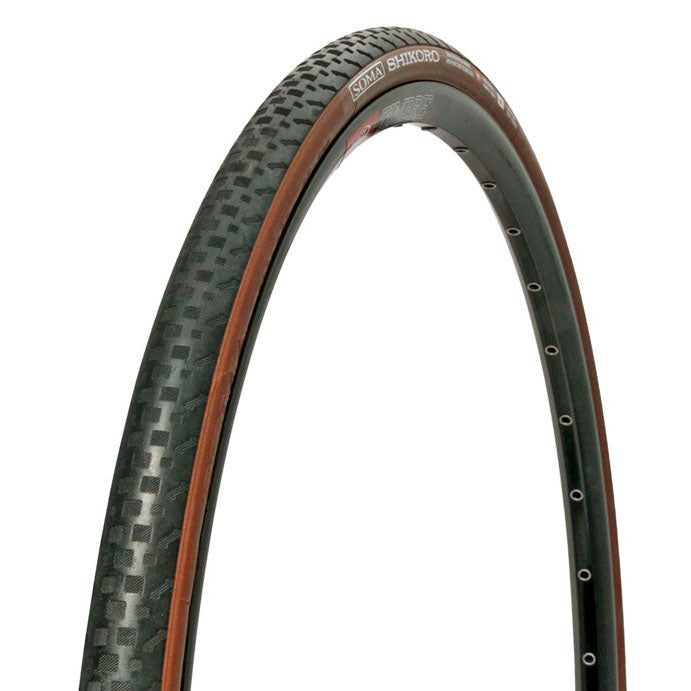 Soma Shikoro K Tire 700x38c - Black/Brown