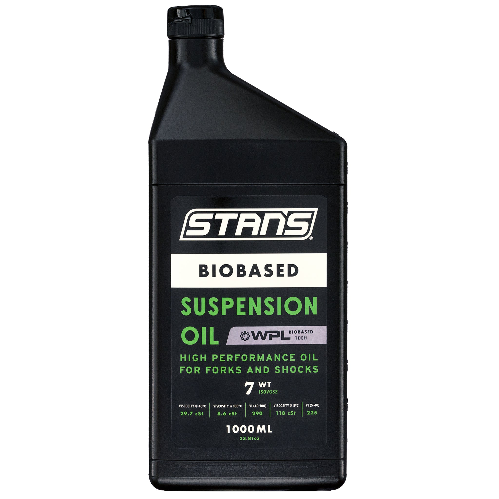 Stans Biobased 7 Weight Suspension Oil 1000ml (33.8oz)