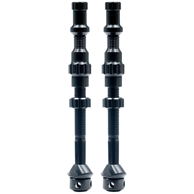 Stans Exo-Core Valves Tall (53mm) Pair Black