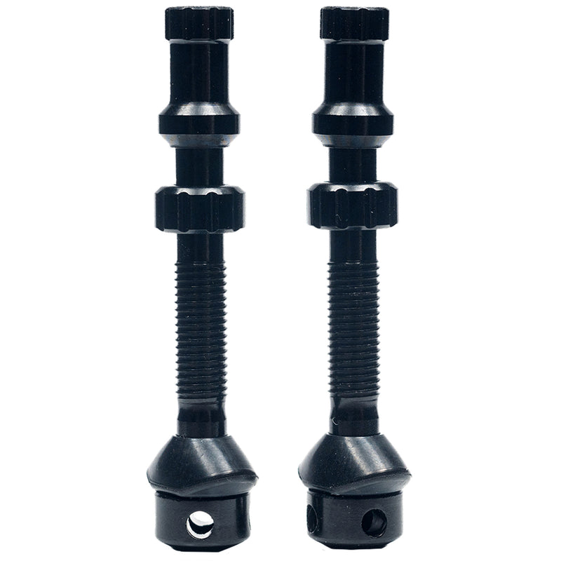 Stans Universal+ Presta Valves Regular (37mm) Pair Black