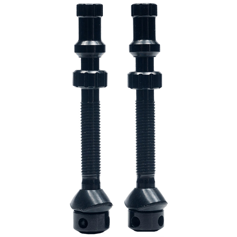 Stans Universal+ Presta Valves Medium (43mm) Pair Black