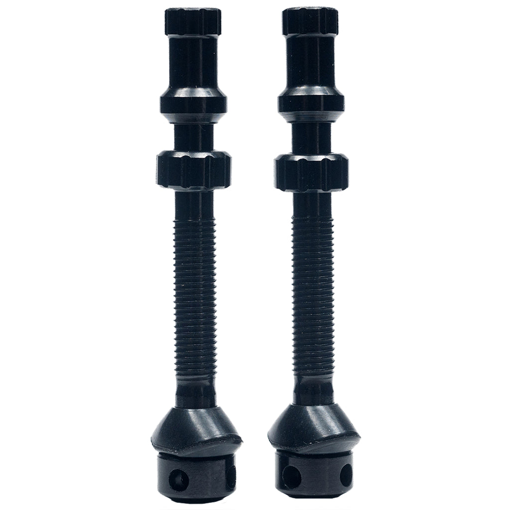 Stans Universal+ Presta Valves Medium (43mm) Pair Black