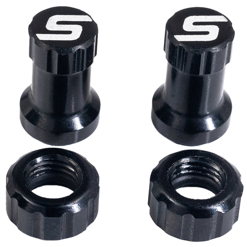 Stans Tubeless Valve Color Kit Pair Black