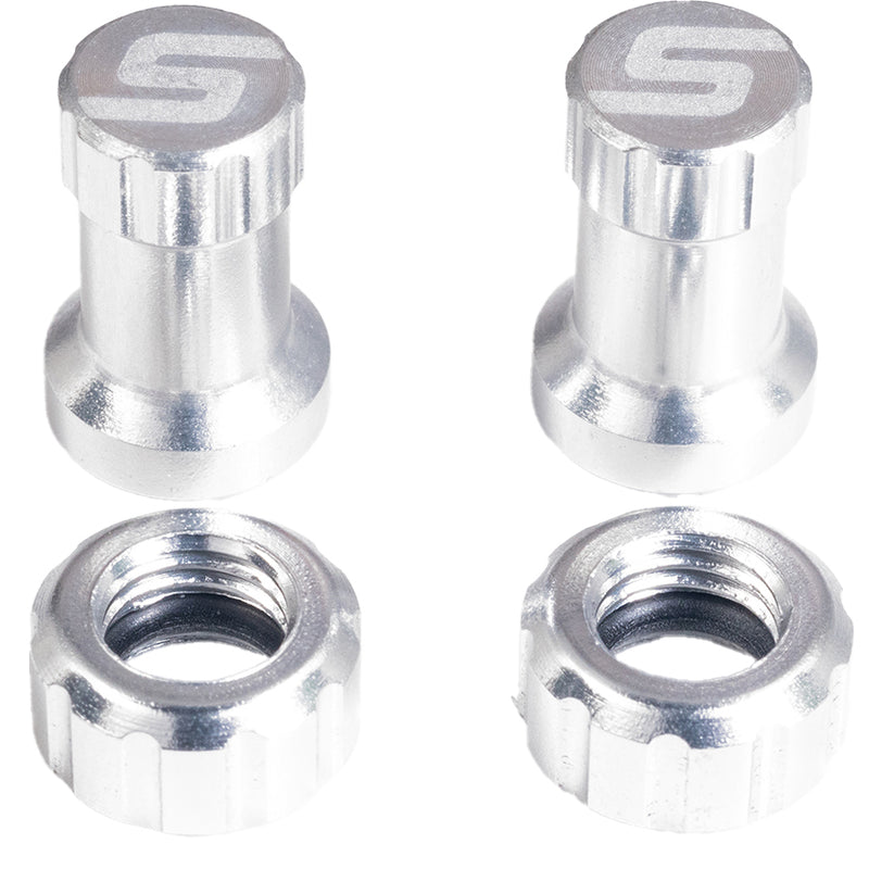 Stans Tubeless Valve Color Kit Pair Silver