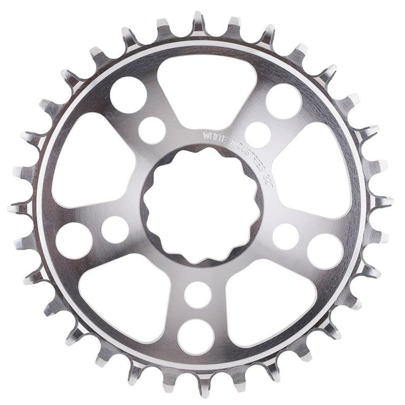 White Industries MR30 TSR 1x Chainring (3mm Offset) 40T Silver