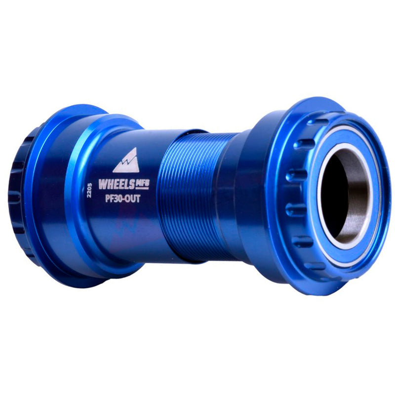 Wheels Mfg PF30 to Outboard BB 24mm Base Model Blue