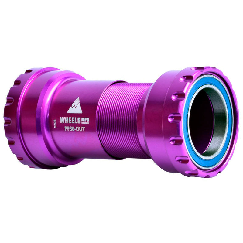 Wheels Mfg PF30 Threaded BB SRAM DUB Base - Purple