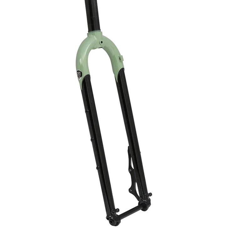 Steve Potts Type II Disc 12x100 Fork, 27.5"/29" 1-1/8", Black/Sage