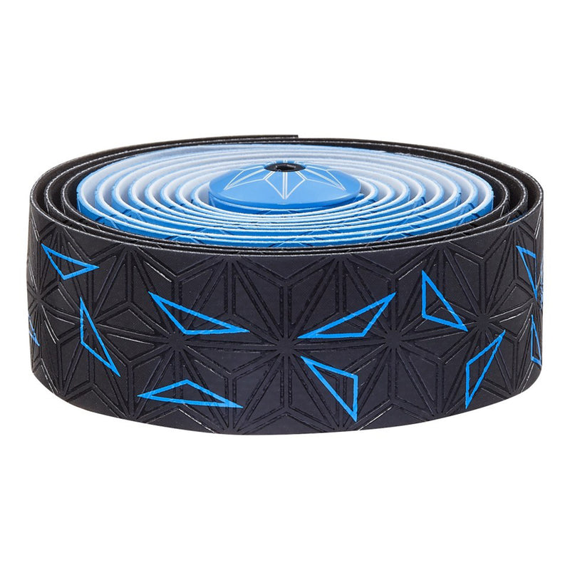 Supacaz Super Sticky Kush Bar Tape Starfade Black and Blue