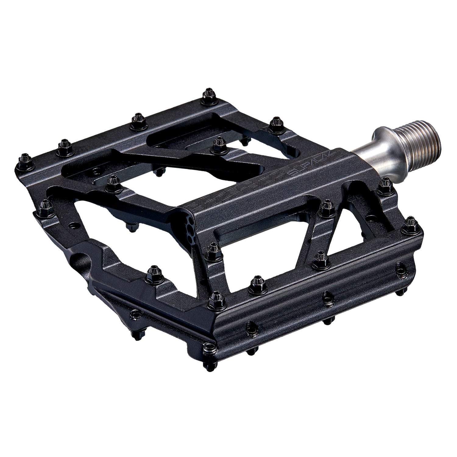 Supacaz Orbitron Alloy DH Pedals 9/16" Black