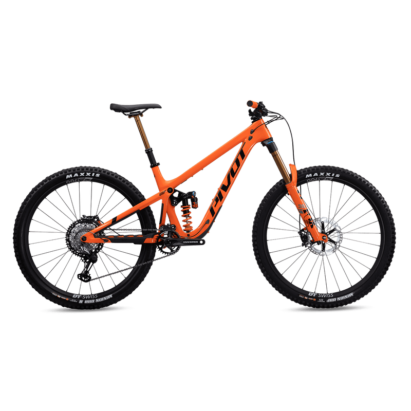 Pivot Firebird Complete Carbon 29" Mountain Bike - Pro XT/XTR w/ Coil Shock, Medium, Orange